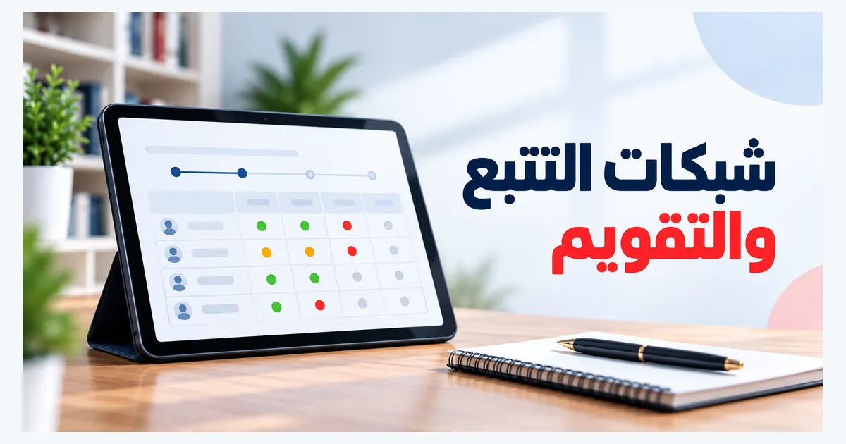شبكات التتبع والتقويم داخل الملف التراكمي